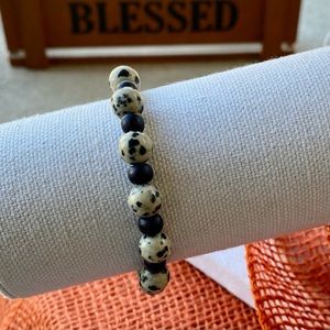 Dalmatian Jasper Bracelet
